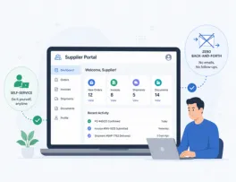 Supplier Portal- Self-Service, Zero Back-and-Forth